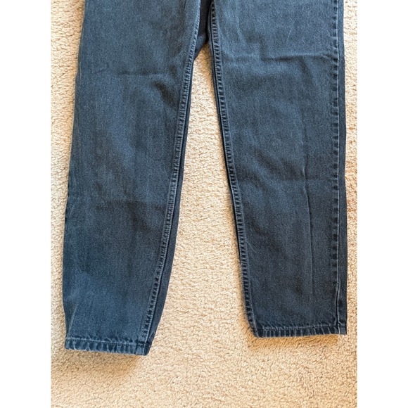 Levis 550 Jeans Womens Tag Size 10 Black Relaxed Fit Tapered Leg Jeans 90s - Picture 2 of 8